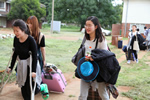 The korean delegation from handong global university arriving at the Harare Institute of Technology for the Global Entrepreneurship Training (Southern Africa) Zimbabwe 2016
